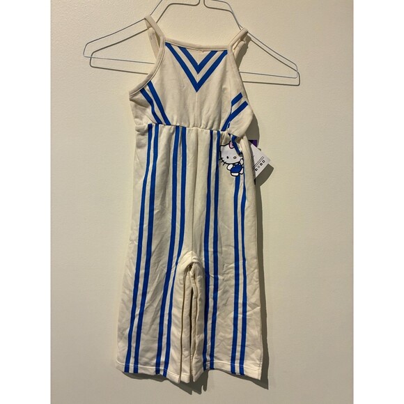 NWT Hello Kitty x Grayson Mini Chevron Jumpsuit - 2T - Picture 1 of 4